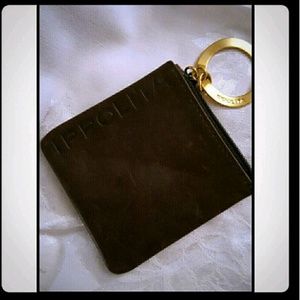 IMPPOLITA COIN PURSE W/GOLD RING